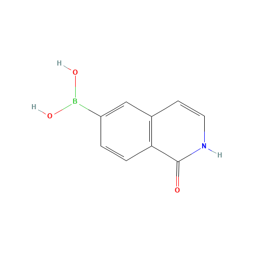 (1-oxo-2H-isoquinolin-6-yl)boronic acid (CAS: 376584-82-6) - Related Chemical Product