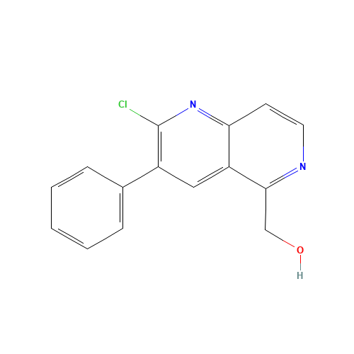 (2-chloro-3-phenyl-1,6-naphthyridin-5-yl)methanol (CAS: 1238324-20-3) - Related Chemical Product