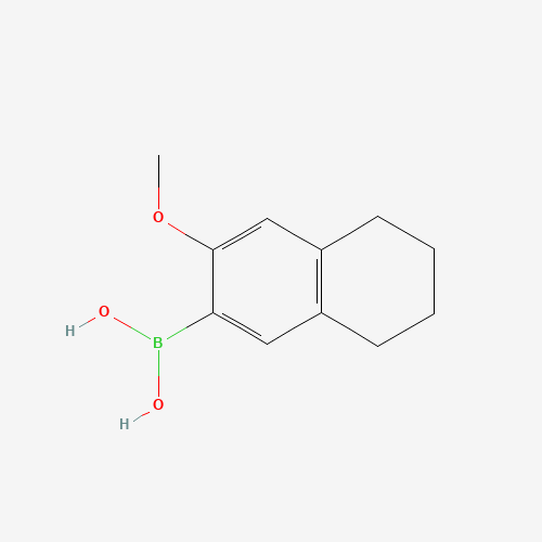 (3-methoxy-5,6,7,8-tetrahydronaphthalen-2-yl)boronic acid (CAS: 438589-56-1) - Related Chemical Product