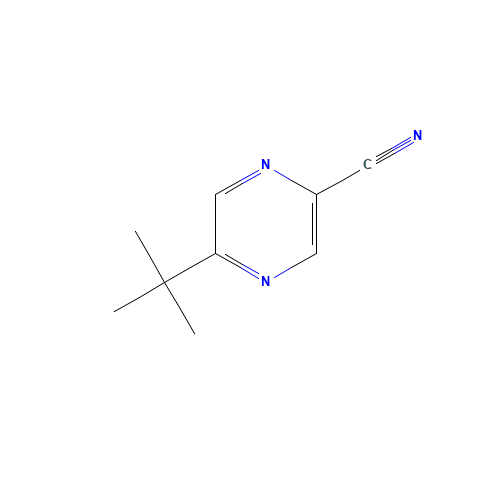 5-tert-butylpyrazine-2-carbonitrile (CAS: 182306-57-6) - Related Chemical Product