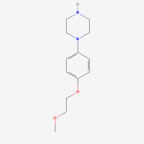 1-[4-(2-methoxyethoxy)phenyl]piperazine (CAS: 515160-72-2) - Related Chemical Product