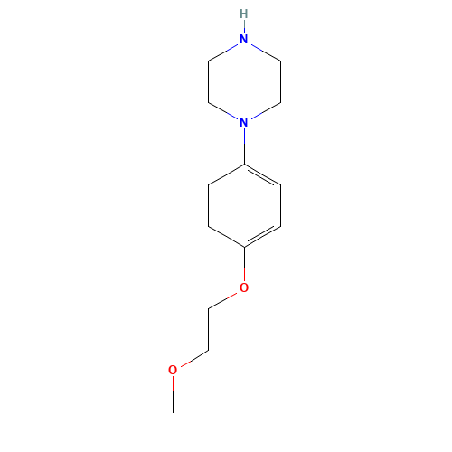 1-[4-(2-methoxyethoxy)phenyl]piperazine (CAS: 515160-72-2) - Related Chemical Product