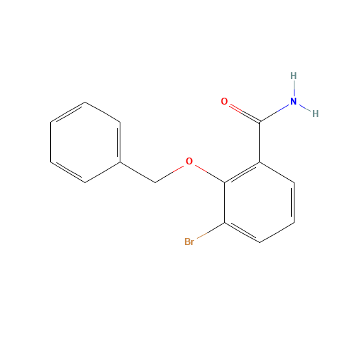 3-bromo-2-phenylmethoxybenzamide (CAS: 862992-92-5) - Related Chemical Product