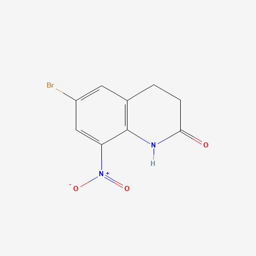 6-bromo-8-nitro-3,4-dihydro-1H-quinolin-2-one (CAS: 858213-76-0) - Related Chemical Product