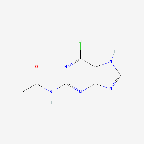 N-(6-chloro-7H-purin-2-yl)acetamide (CAS: 7602-01-9) - Related Chemical Product