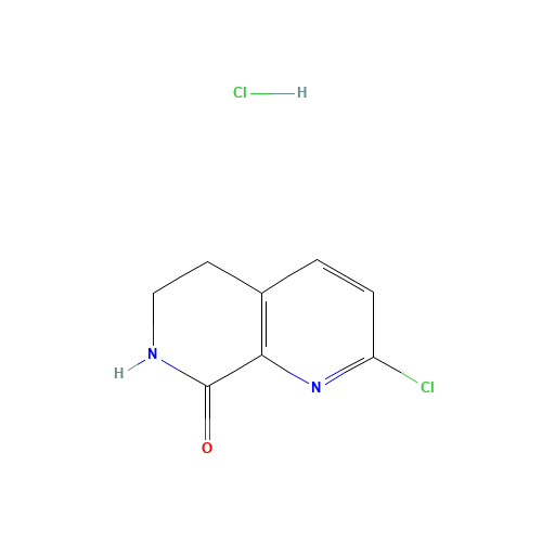 2-chloro-6,7-dihydro-5H-1,7-naphthyridin-8-one;hydrochloride (CAS: 1375302-07-0) - Related Chemical Product
