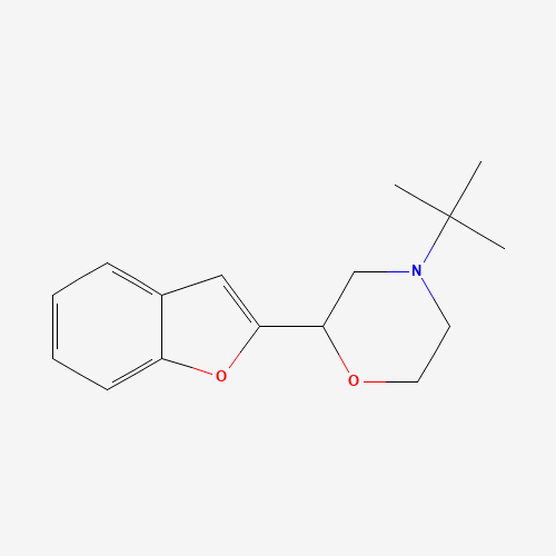 2-(1-benzofuran-2-yl)-4-tert-butylmorpholine (CAS: 119491-61-1) - Related Chemical Product