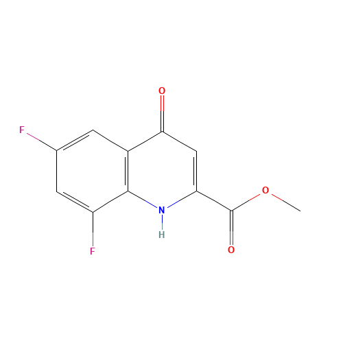 methyl 6,8-difluoro-4-oxo-1H-quinoline-2-carboxylate (CAS: 887589-28-8) - Related Chemical Product