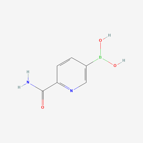 (6-carbamoylpyridin-3-yl)boronic acid (CAS: 1164100-82-6) - Related Chemical Product