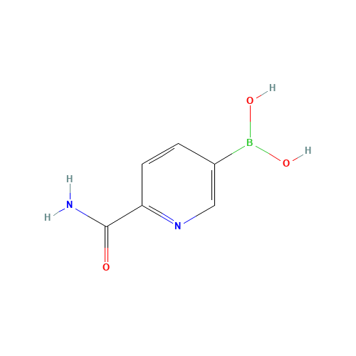 (6-carbamoylpyridin-3-yl)boronic acid (CAS: 1164100-82-6) - Related Chemical Product