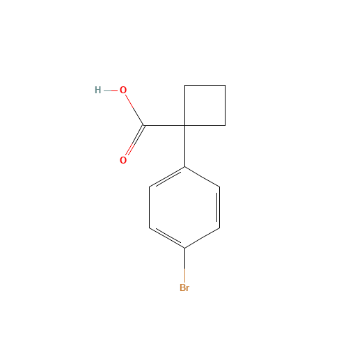 1-(4-bromophenyl)cyclobutane-1-carboxylic acid (CAS: 151157-49-2) - Related Chemical Product