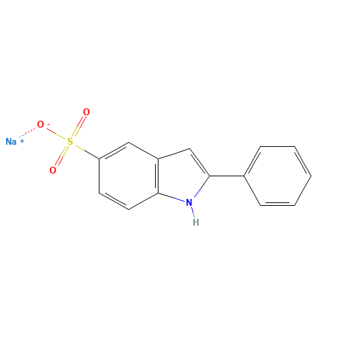sodium;2-phenyl-1H-indole-5-sulfonate (CAS: 119205-39-9) - Related Chemical Product