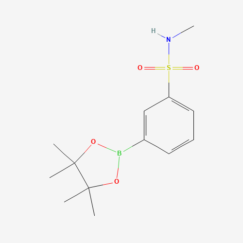 N-methyl-3-(4,4,5,5-tetramethyl-1,3,2-dioxaborolan-2-yl)benzenesulfonamide (CAS: 1293987-69-5) - Related Chemical Product