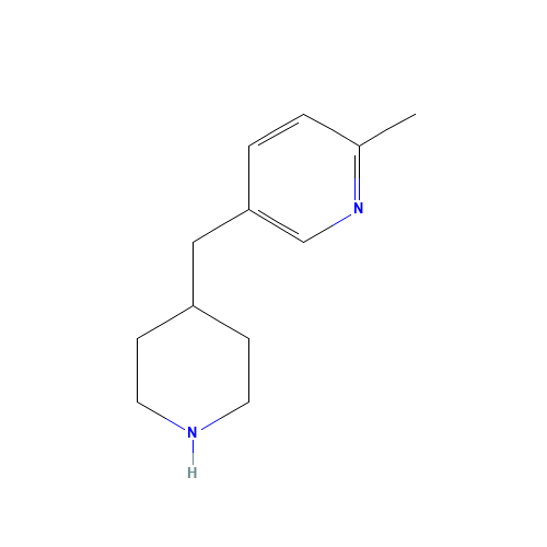 2-methyl-5-(piperidin-4-ylmethyl)pyridine (CAS: 1225218-72-3) - Related Chemical Product