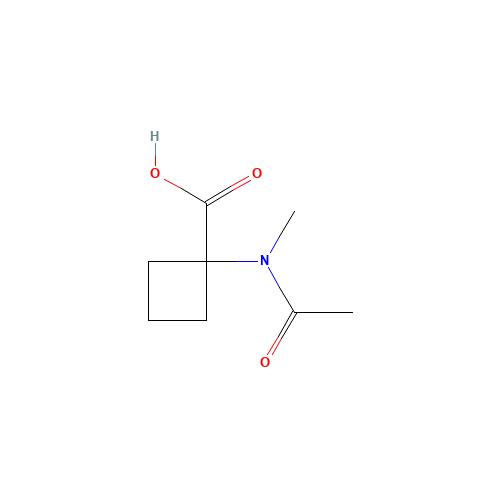 1-[acetyl(methyl)amino]cyclobutane-1-carboxylic acid (CAS: 1343078-96-5) - Related Chemical Product