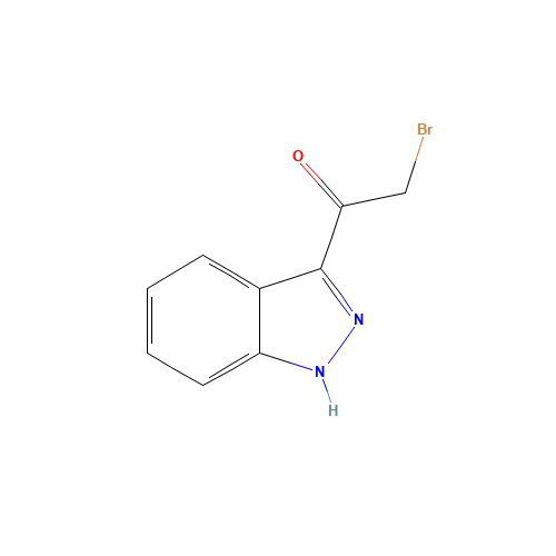 2-bromo-1-(1H-indazol-3-yl)ethanone (CAS: 358780-18-4) - Related Chemical Product
