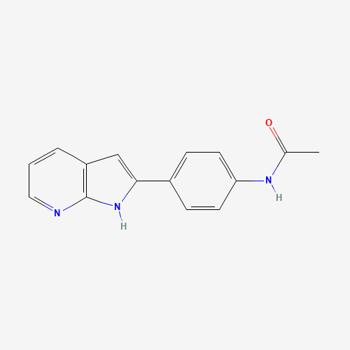 N-[4-(1H-pyrrolo[2,3-b]pyridin-2-yl)phenyl]acetamide (CAS: 1346526-20-2) - Related Chemical Product