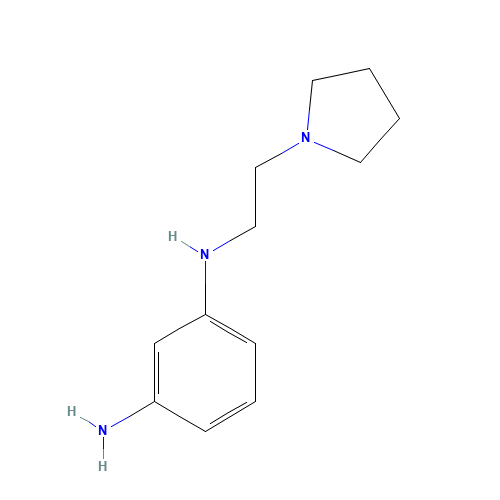 3-N-(2-pyrrolidin-1-ylethyl)benzene-1,3-diamine (CAS: 959795-74-5) - Related Chemical Product