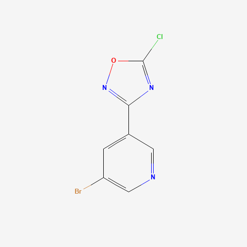 3-(5-bromopyridin-3-yl)-5-chloro-1,2,4-oxadiazole (CAS: 1323919-94-3) - Related Chemical Product
