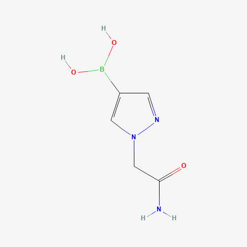 [1-(2-amino-2-oxoethyl)pyrazol-4-yl]boronic acid (CAS: 1086063-76-4) - Related Chemical Product