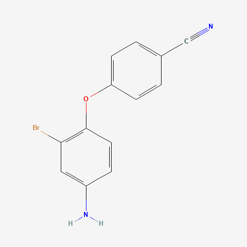 4-(4-amino-2-bromophenoxy)benzonitrile (CAS: 66658-88-6) - Related Chemical Product