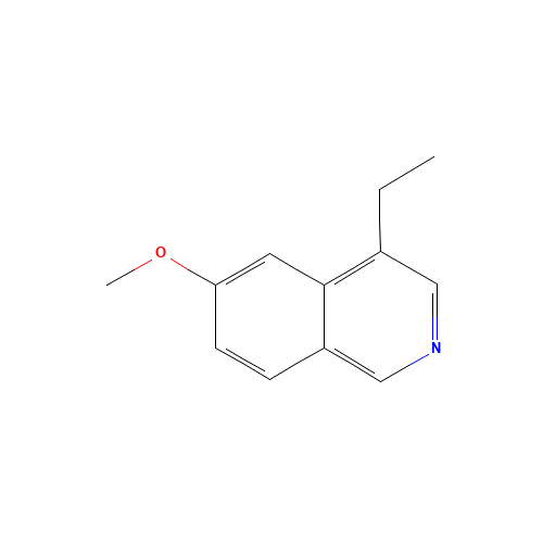 4-ethyl-6-methoxyisoquinoline (CAS: 1036711-09-7) - Related Chemical Product