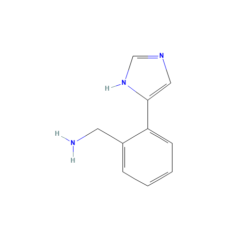 [2-(1H-imidazol-5-yl)phenyl]methanamine (CAS: 1300730-81-7) - Related Chemical Product