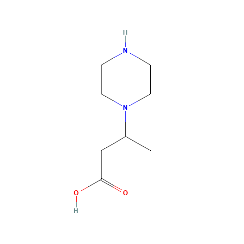 3-piperazin-1-ylbutanoic acid (CAS: 1154549-24-2) - Related Chemical Product