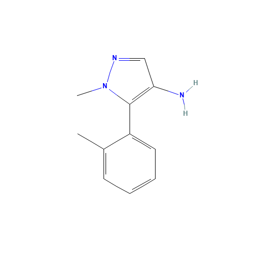 1-methyl-5-(2-methylphenyl)pyrazol-4-amine (CAS: 1338718-12-9) - Related Chemical Product