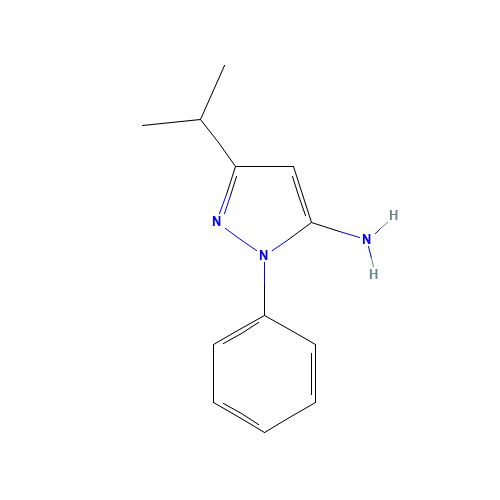 2-phenyl-5-propan-2-ylpyrazol-3-amine (CAS: 827614-44-8) - Related Chemical Product
