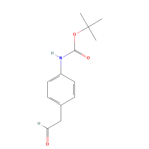tert-butyl N-[4-(2-oxoethyl)phenyl]carbamate (CAS: 695171-91-6) - Related Chemical Product