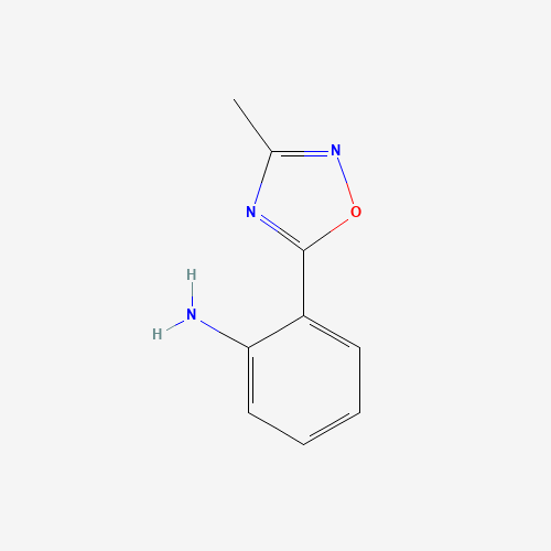 2-(3-methyl-1,2,4-oxadiazol-5-yl)aniline (CAS: 76629-36-2) - Related Chemical Product