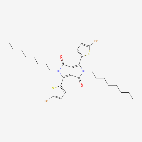 1,4-bis(5-bromothiophen-2-yl)-2,5-dioctylpyrrolo[3,4-c]pyrrole-3,6-dione (CAS: 1057401-13-4) - Related Chemical Product
