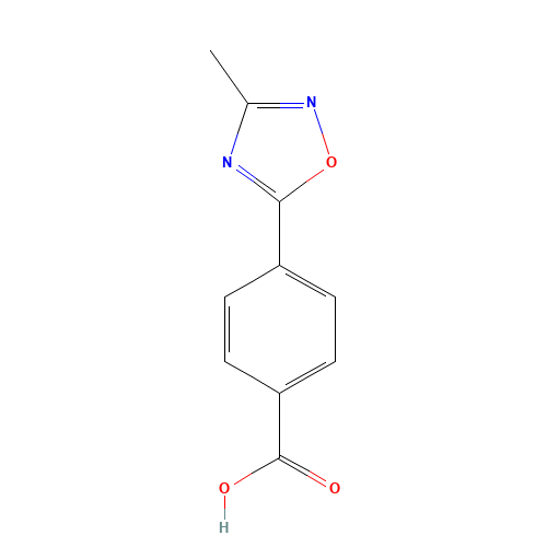 4-(3-methyl-1,2,4-oxadiazol-5-yl)benzoic acid (CAS: 851048-56-1) - Related Chemical Product