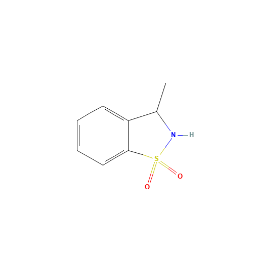 3-methyl-2,3-dihydro-1,2-benzothiazole 1,1-dioxide (CAS: 84108-98-5) - Related Chemical Product
