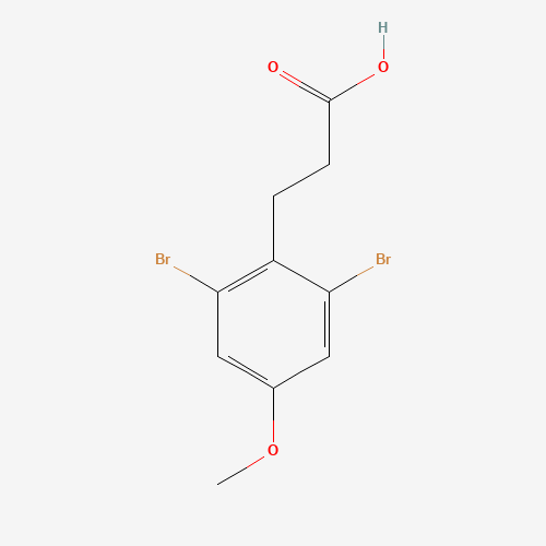 3-(2,6-dibromo-4-methoxyphenyl)propanoic acid (CAS: 444663-45-0) - Related Chemical Product