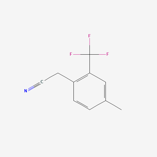 2-[4-methyl-2-(trifluoromethyl)phenyl]acetonitrile (CAS: 1000540-99-7) - Related Chemical Product