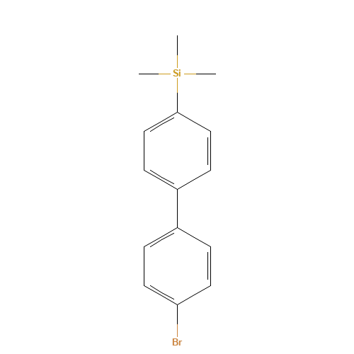 [4-(4-bromophenyl)phenyl]-trimethylsilane (CAS: 17908-91-7) - Related Chemical Product