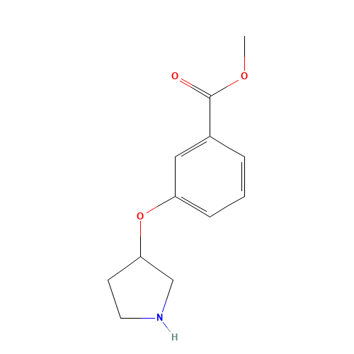 methyl 3-pyrrolidin-3-yloxybenzoate (CAS: 946715-41-9) - Related Chemical Product