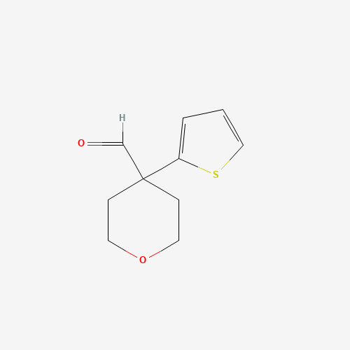4-thiophen-2-yloxane-4-carbaldehyde (CAS: 906352-93-0) - Related Chemical Product