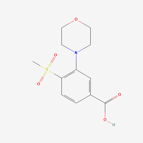 4-methylsulfonyl-3-morpholin-4-ylbenzoic acid (CAS: 1197193-19-3) - Related Chemical Product