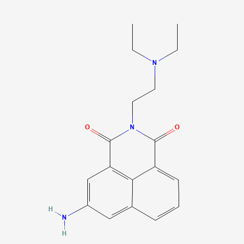 5-amino-2-[2-(diethylamino)ethyl]benzo[de]isoquinoline-1,3-dione (CAS: 69408-82-8) - Related Chemical Product