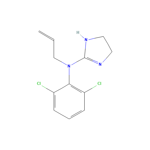 N-(2,6-dichlorophenyl)-N-prop-2-enyl-4,5-dihydro-1H-imidazol-2-amine (CAS: 33178-86-8) - Related Chemical Product