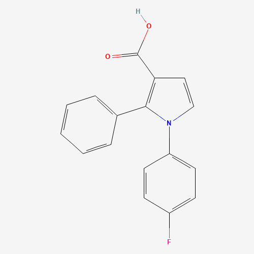 1-(4-fluorophenyl)-2-phenylpyrrole-3-carboxylic acid (CAS: 1368329-92-3) - Related Chemical Product
