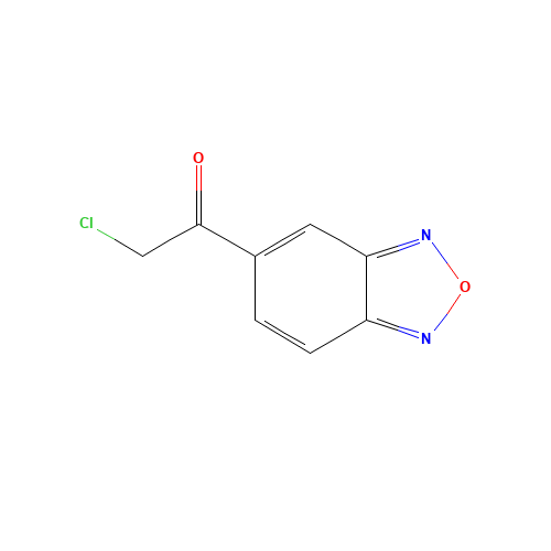 1-(2,1,3-benzoxadiazol-5-yl)-2-chloroethanone (CAS: 136482-14-9) - Related Chemical Product