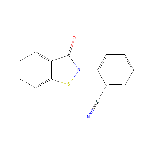 2-(3-oxo-1,2-benzothiazol-2-yl)benzonitrile (CAS: 78471-88-2) - Related Chemical Product
