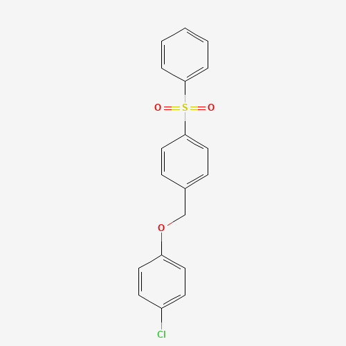 1-(benzenesulfonyl)-4-[(4-chlorophenoxy)methyl]benzene (CAS: 889074-52-6) - Related Chemical Product