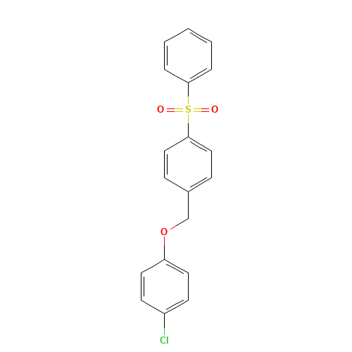 1-(benzenesulfonyl)-4-[(4-chlorophenoxy)methyl]benzene (CAS: 889074-52-6) - Related Chemical Product