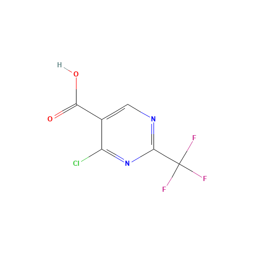 4-chloro-2-(trifluoromethyl)pyrimidine-5-carboxylic acid (CAS: 1076197-55-1) - Related Chemical Product