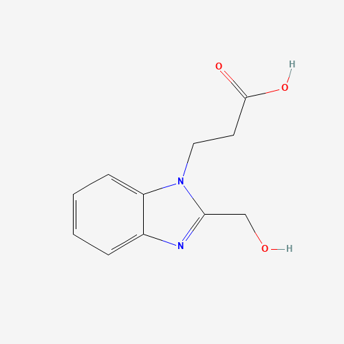 3-[2-(hydroxymethyl)benzimidazol-1-yl]propanoic acid (CAS: 797806-58-7) - Related Chemical Product